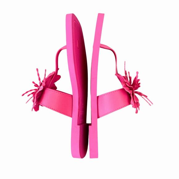 *Larroude’ Hibiscus Sandals – Sz 10/11 - Picture 6 of 9